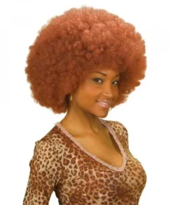 Perruque Frisée Rousse