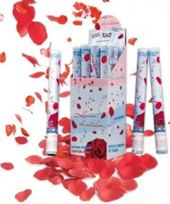 Canon à Pétales De Rose Rouges