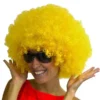 Perruque Afro Jaune