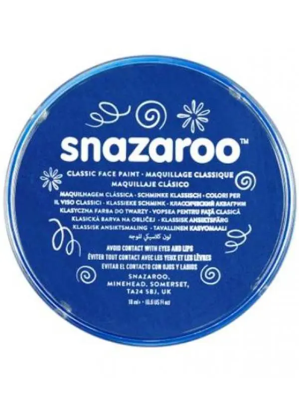 Maquillage 18 Ml Snazaroo Bleu Roi 3 Maquillage 18 Ml Snazaroo Bleu Roi