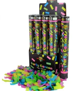 Canon A Confettis Et Serpentins Fluo 40cm
