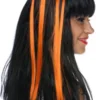 Paire D'extensions Cheveux Orange -Halloween Soldes Magasin 4c5834e919107144c54233437e31eba6