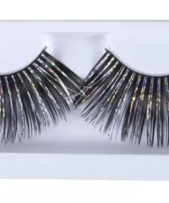 Faux Cils Noir / Or Ou Argent