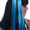 Paire D'extensions Cheveux Turquoise -Halloween Soldes Magasin 7012b913b20c656cd80dec6969625384