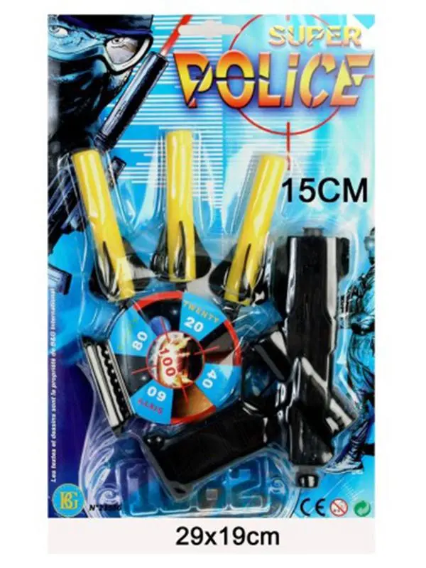 Pistolet Fleches Mousse Et Cible (E9-9) 4 Pistolet Fleches Mousse Et Cible (E9-9) â Image 2