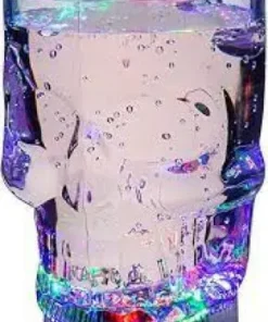 Chope De Bière Tête De Mort Lumineuse