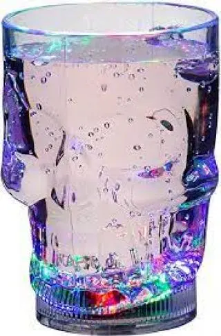 Chope De Bière Tête De Mort Lumineuse 3 Chope De Bière Tête De Mort Lumineuse