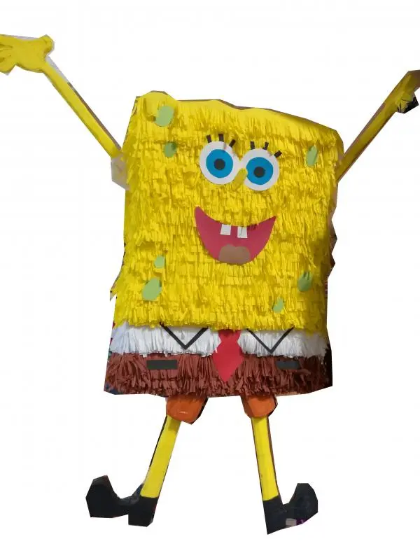 Pinata Bob L'Eponge Fabrication Artisanale 3 Pinata Bob L'Eponge Fabrication Artisanale