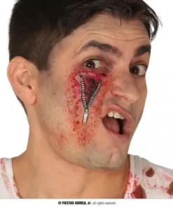 Cicatrice Fermeture-éclair Latex