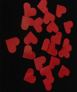 Canon à Confettis Coeur Rouge 60 Cm