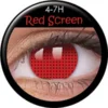 Lentilles Cosmétiques RED SCREEN -Halloween Soldes Magasin e170700b19f2b6d3a38beedcb43c13fd