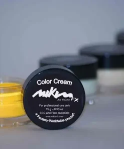 Fard Crème Mikim Professionnel Jaune Vif F3