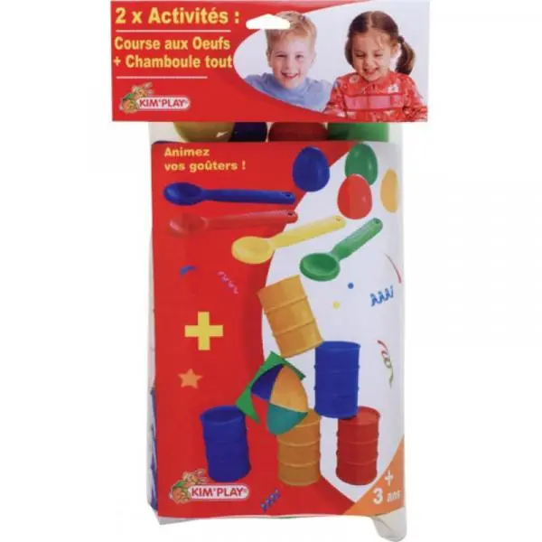 Kit Course Aux Oeufs Et Chamboule Tout 3 Kit Course Aux Oeufs Et Chamboule Tout