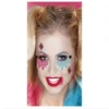 Bijoux Strass De Visage Harley Quinn -Halloween Soldes Magasin eb0ad1b8e4ab13b14767fb6c24c8e959
