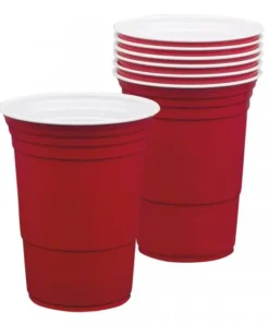 6 Gobelets Américains 40cl Plastique