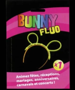 Serre-tête Oreilles De Souris Lumineuses Fluo