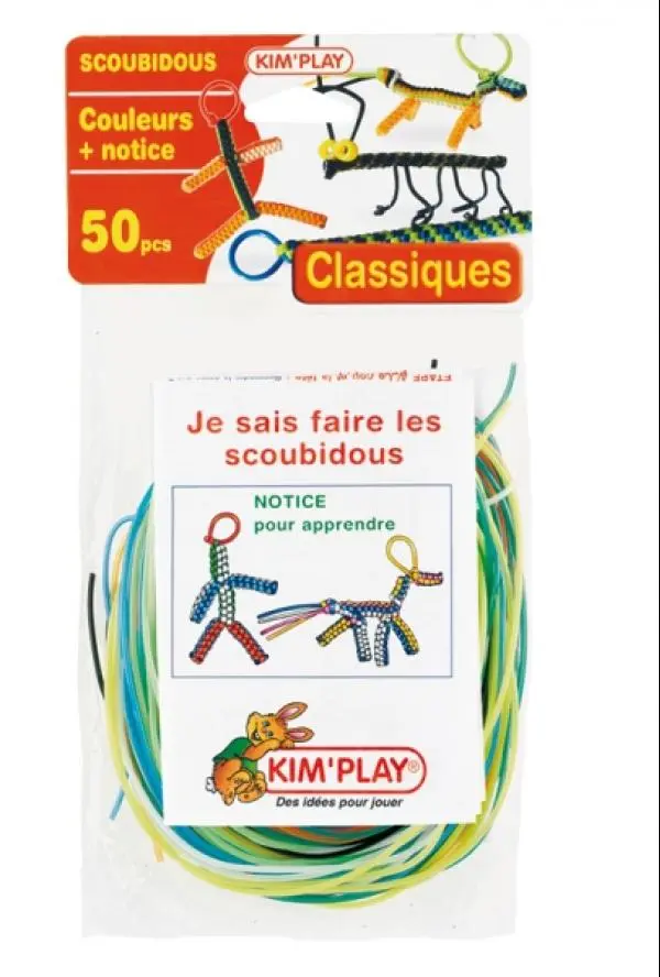 48 Scoubidous Avec Notice (E7-6) 3 48 Scoubidous Avec Notice (E7-6)